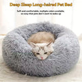 calming donut dog bed
